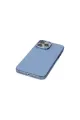 Apple İphone 13 Pro Kılıf Anka Pc Sert Metal Kapak - Mavi