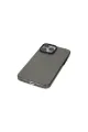 Apple İphone 13 Pro Max Kılıf Anka Pc Sert Metal Kapak - Siyah