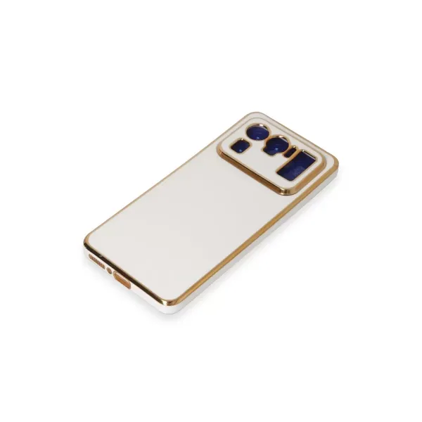 Xiaomi Mi 11 Ultra Kılıf Volet Silikon - Beyaz