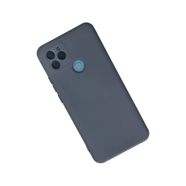 General Mobile Gm 21 Kılıf Nano İçi Kadife Silikon - Gri