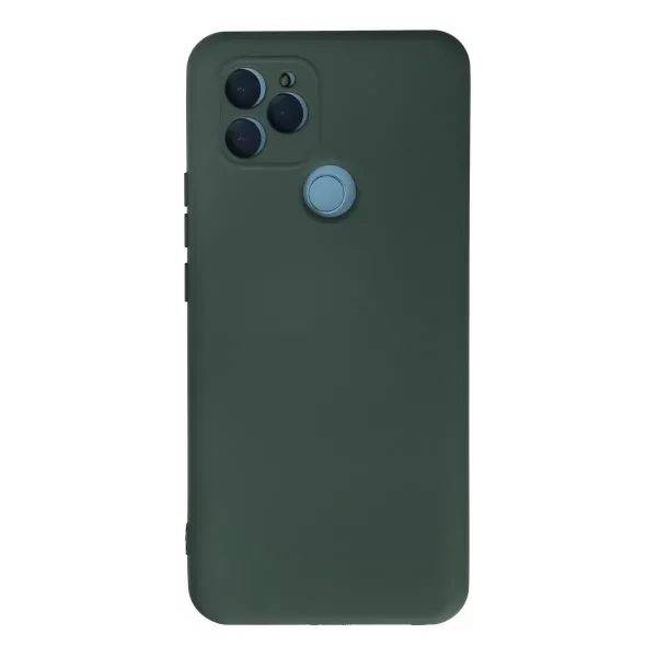 General Mobile Gm 21 Kılıf Nano İçi Kadife Silikon - Koyu Yeşil