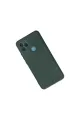 General Mobile Gm 21 Kılıf Nano İçi Kadife Silikon - Koyu Yeşil