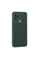 General Mobile Gm 21 Kılıf Nano İçi Kadife Silikon - Koyu Yeşil