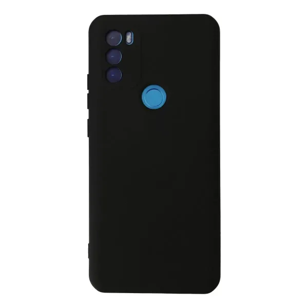 General Mobile Gm 21 Plus Kılıf Nano İçi Kadife Silikon - Siyah