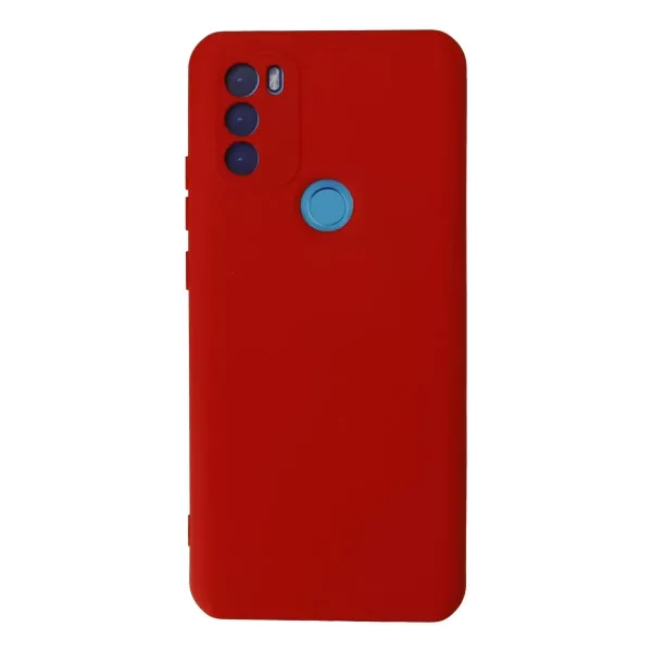 General Mobile Gm 21 Plus Kılıf Nano İçi Kadife Silikon - Kırmızı