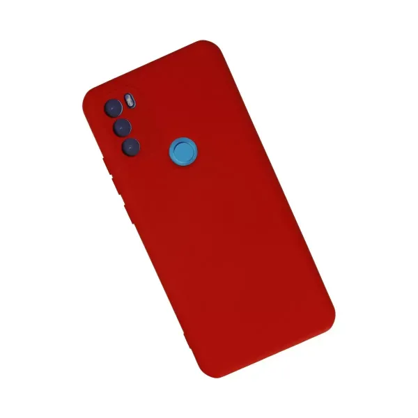 General Mobile Gm 21 Plus Kılıf Nano İçi Kadife Silikon - Kırmızı