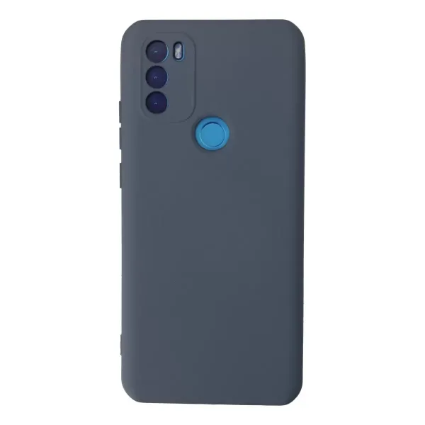 General Mobile Gm 21 Plus Kılıf Nano İçi Kadife Silikon - Gri