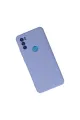 General Mobile Gm 21 Plus Kılıf Nano İçi Kadife Silikon - Lila