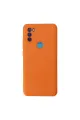 General Mobile Gm 21 Plus Kılıf Nano İçi Kadife Silikon - Turuncu