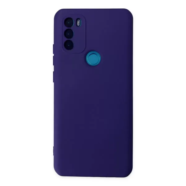 General Mobile Gm 21 Plus Kılıf Nano İçi Kadife Silikon - Mor