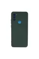 General Mobile Gm 21 Plus Kılıf Nano İçi Kadife Silikon - Koyu Yeşil