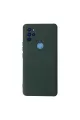 General Mobile Gm 21 Pro Kılıf Nano İçi Kadife Silikon - Koyu Yeşil
