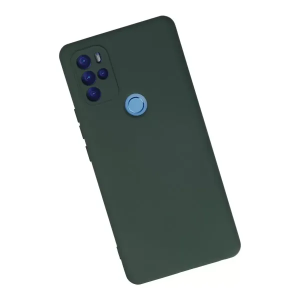General Mobile Gm 21 Pro Kılıf Nano İçi Kadife Silikon - Koyu Yeşil