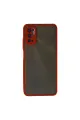 Xiaomi Redmi Note 10 5g Kılıf Montreal Silikon Kapak - Kırmızı