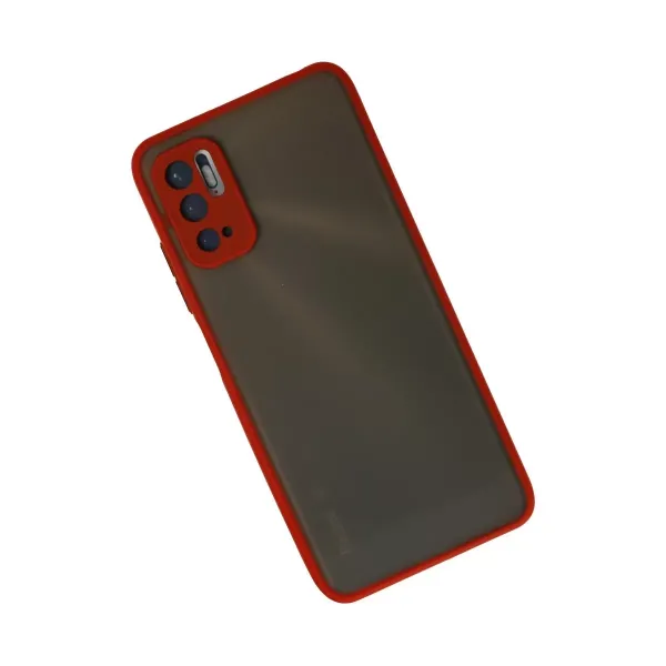 Xiaomi Redmi Note 10 5g Kılıf Montreal Silikon Kapak - Kırmızı