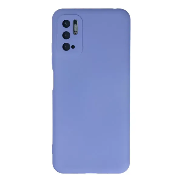 Xiaomi Redmi Note 10 5g Kılıf Nano İçi Kadife Silikon - Lila
