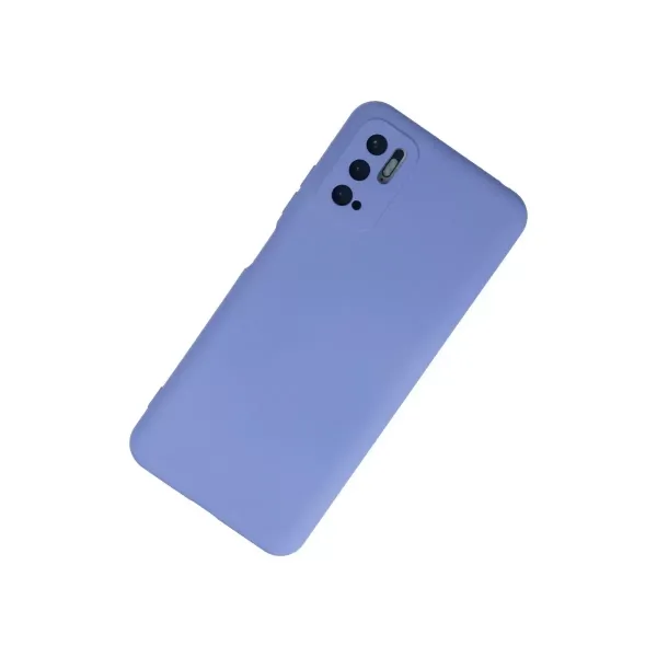 Xiaomi Redmi Note 10 5g Kılıf Nano İçi Kadife Silikon - Lila