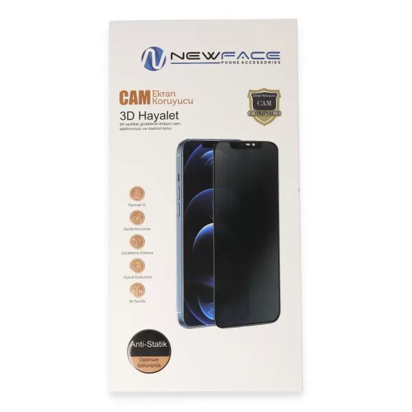 Apple İphone 11 Pro 3d Antistatik Hayalet Cam Ekran Koruyucu