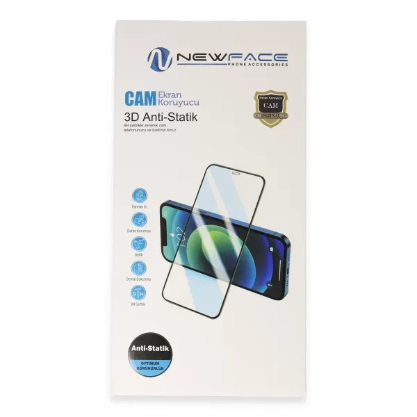 Apple İphone 11 Pro 3d Antistatik Cam Ekran Koruyucu