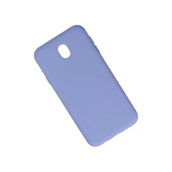 Samsung Galaxy J7 Pro / J730 Kılıf Nano İçi Kadife Silikon - Lila