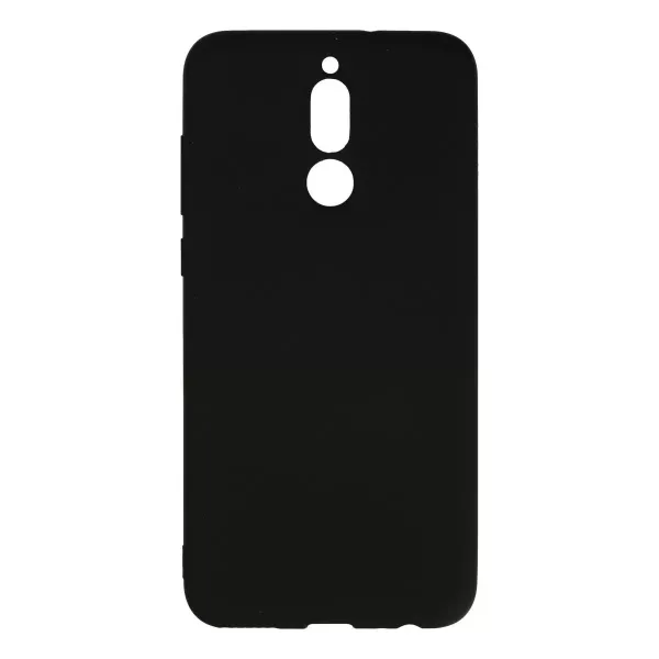 Huawei Mate 10 Lite Kılıf Nano İçi Kadife Silikon - Siyah