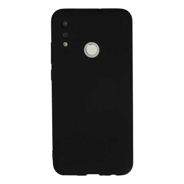 Huawei P Smart 2019 Kılıf Nano İçi Kadife Silikon - Siyah