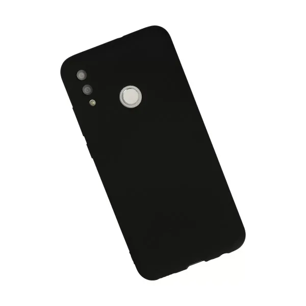 Huawei P Smart 2019 Kılıf Nano İçi Kadife Silikon - Siyah