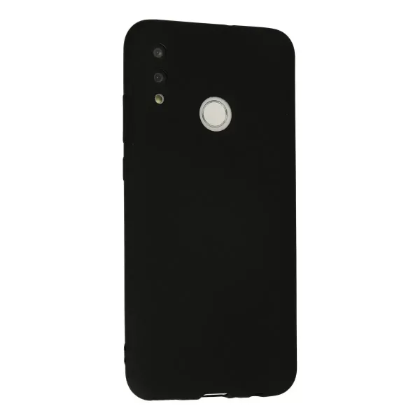 Huawei P Smart 2019 Kılıf Nano İçi Kadife Silikon - Siyah