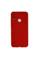 Huawei P Smart 2019 Kılıf Nano İçi Kadife Silikon - Kırmızı