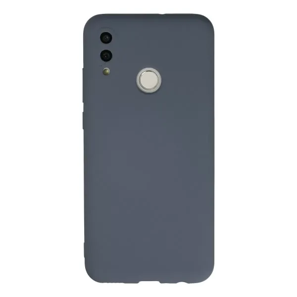 Huawei P Smart 2019 Kılıf Nano İçi Kadife Silikon - Gri