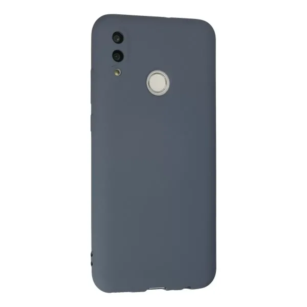 Huawei P Smart 2019 Kılıf Nano İçi Kadife Silikon - Gri
