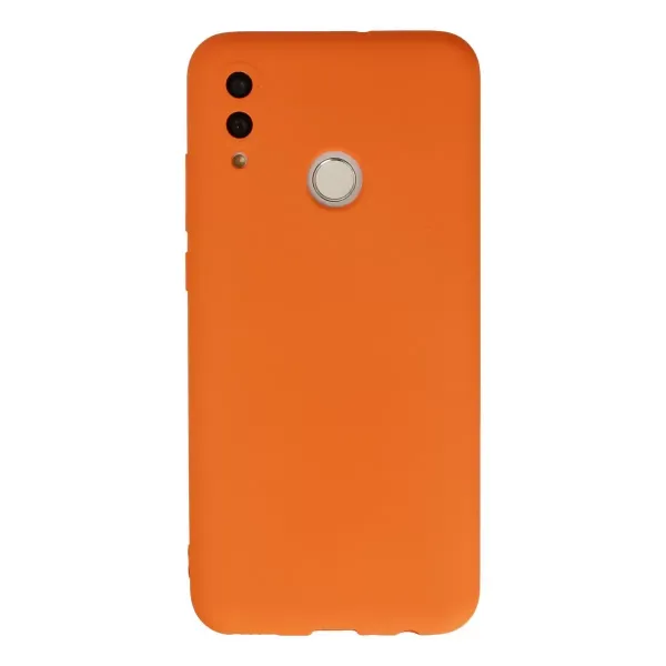 Huawei P Smart 2019 Kılıf Nano İçi Kadife Silikon - Turuncu
