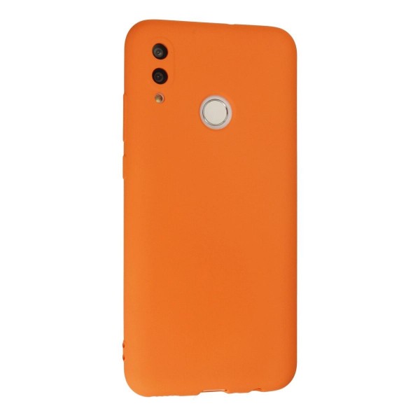 Huawei P Smart 2019 Kılıf Nano İçi Kadife Silikon - Turuncu