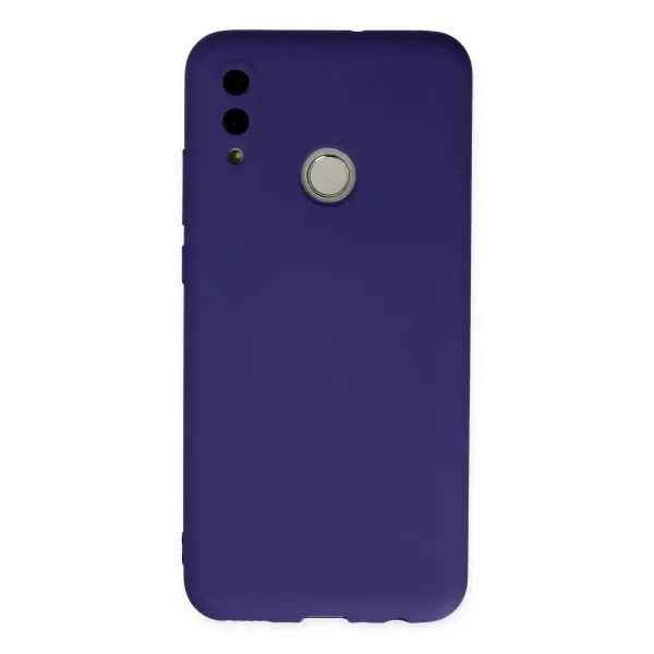Huawei P Smart 2019 Kılıf Nano İçi Kadife Silikon - Mor