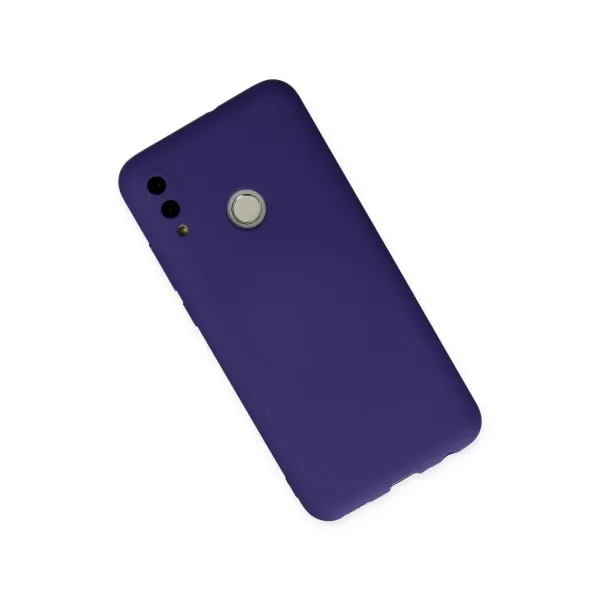 Huawei P Smart 2019 Kılıf Nano İçi Kadife Silikon - Mor