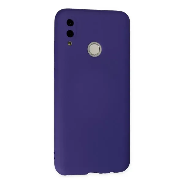 Huawei P Smart 2019 Kılıf Nano İçi Kadife Silikon - Mor