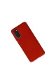 Samsung Galaxy S20 Kılıf Nano İçi Kadife Silikon - Kırmızı