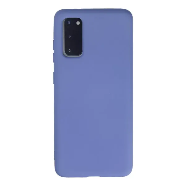 Samsung Galaxy S20 Kılıf Nano İçi Kadife Silikon - Lila