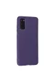 Samsung Galaxy S20 Kılıf Nano İçi Kadife Silikon - Mor