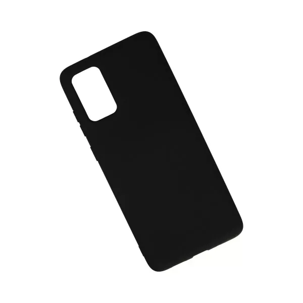 Samsung Galaxy S20 Plus Kılıf Nano İçi Kadife Silikon - Siyah