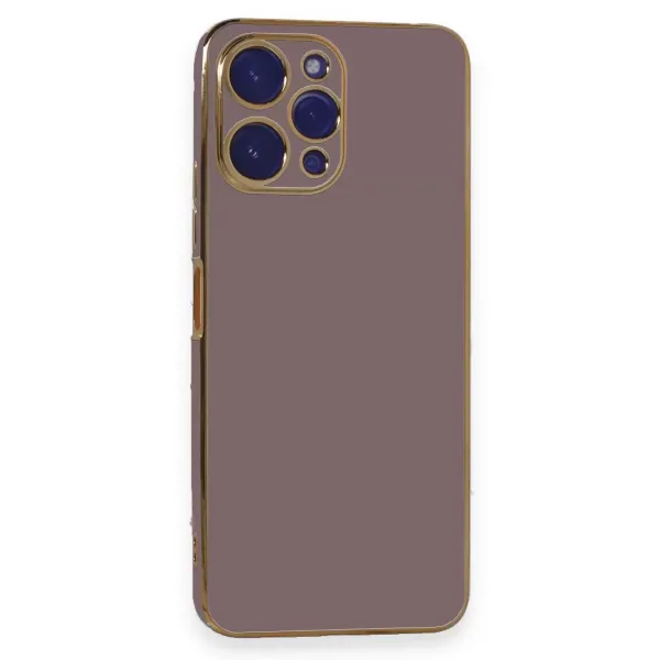 Xiaomi Poco M6 Pro 5g Kılıf Volet Silikon - Mor