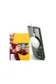 Samsung Galaxy S23 Ultra Kılıf Magneticsafe Şeffaf Silikon - Şeffaf