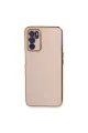 Oppo A16 Kılıf Volet Silikon - Pembe