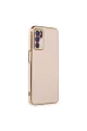 Oppo A16 Kılıf Volet Silikon - Pembe