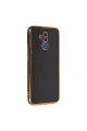 Huawei Mate 20 Lite Kılıf Volet Silikon - Siyah