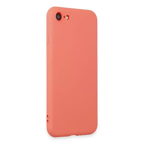 Apple İphone 7 Kılıf First Silikon - Turuncu