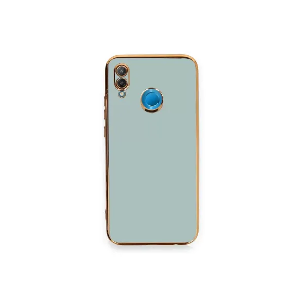 Huawei P20 Lite Kılıf Volet Silikon - Açık Yeşil
