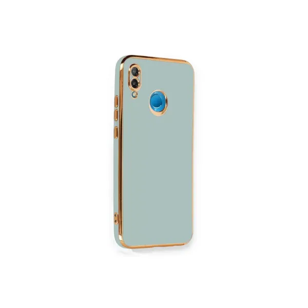 Huawei P20 Lite Kılıf Volet Silikon - Açık Yeşil