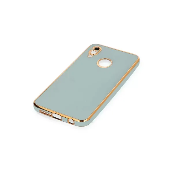 Huawei P20 Lite Kılıf Volet Silikon - Açık Yeşil