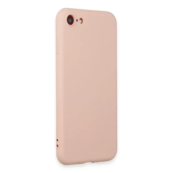 Apple İphone 7 Kılıf First Silikon - Pudra
